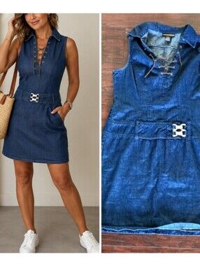 DENIM DRESS by Metrostyle 👗 💙
